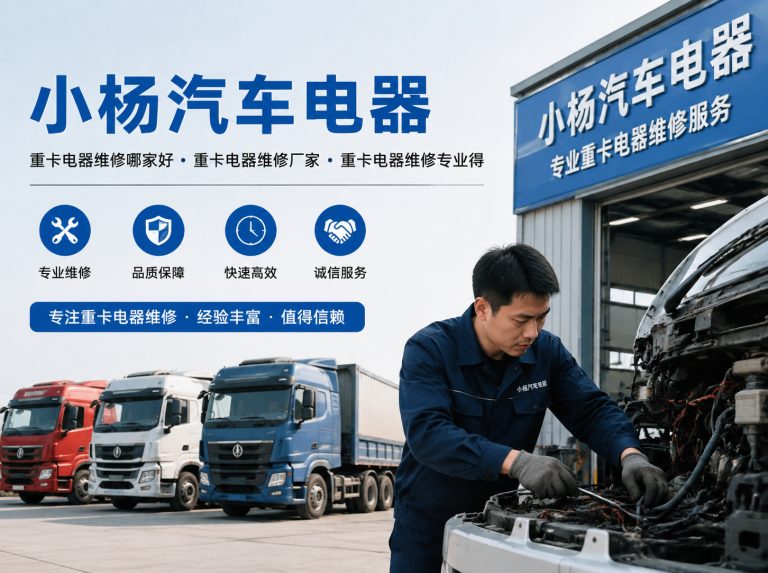 通河县为重卡运输提供电器维修方案